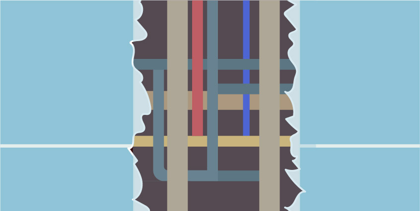 Call 811 and a professional plumber to clear sewer lines safely. 